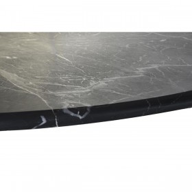 Tavolo da Pranzo DKD Home Decor Nero Metallo Marmo 180 x 100 x 76 cm