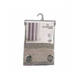 Tenda Beige Grigio 140 x 0,1 x 260 cm (6 Unità)