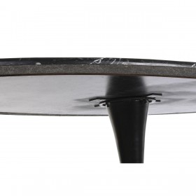 Tavolo da Pranzo DKD Home Decor Nero Metallo Marmo 180 x 100 x 76 cm
