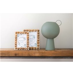 Specchio da parete DKD Home Decor Nero Dorato Metallo Cristallo 80 x 2 x 80 cm