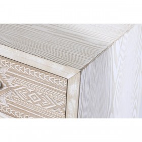 Mobile TV DKD Home Decor Naturale 150 x 40 x 60 cm Abete Bianco