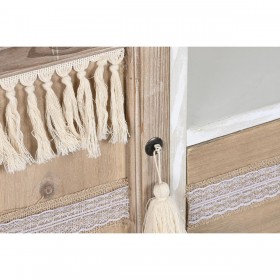 Mobile TV DKD Home Decor Naturale 150 x 40 x 60 cm Abete Bianco