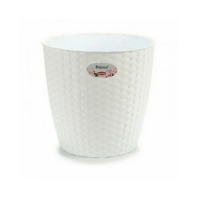 Vaso Stefanplast Bianco Plastica 29 x 27 x 29 cm (6 Unità)