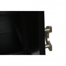 Credenza DKD Home Decor 160 x 40 x 80 cm Nero Grigio Bianco Osso Resina Legno MDF