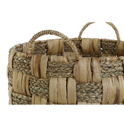 Scaffale DKD Home Decor Dorato Naturale Legno di mango 90 x 40 x 180 cm