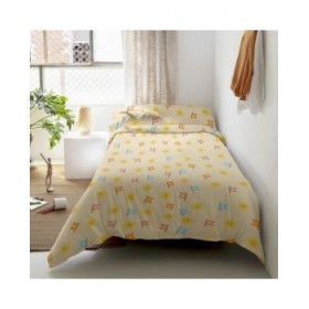 Set di copripiumino HappyFriday Happynois Camping Multicolore Singolo 2 Pezzi
