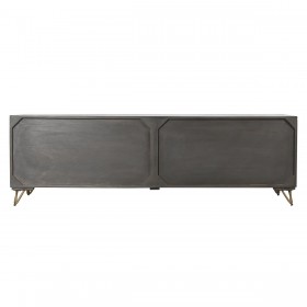 Mobile TV DKD Home Decor Metallo Marrone Legno di mango 160 x 40 x 50 cm