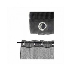 Tenda 140 x 260 cm Griglia Nero (6 Unità)