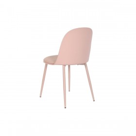 Sedia da Sala da Pranzo DKD Home Decor Rosa 45 x 46 x 81 cm