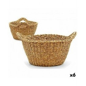 Set di Cestini Gift Decor BDH-120S Marrone Alghe marine 25 L (6 Unità)