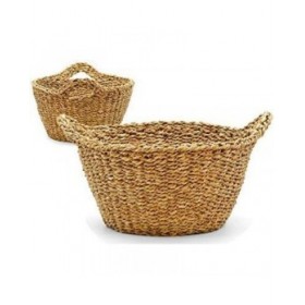 Set di Cestini Gift Decor BDH-120S Marrone Alghe marine 25 L (6 Unità)