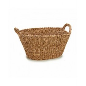 Cesto Con manici Marrone 50 L 60 x 31 x 43 cm (6 Unità)