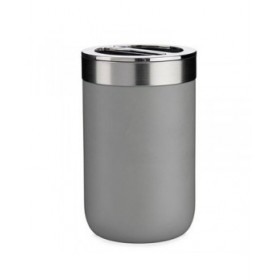 Portaspazzolini da Denti Berilo BP15-002-3 Grigio Argentato Plastica 7,7 x 11,2 x 7,7 cm (6 Unità)