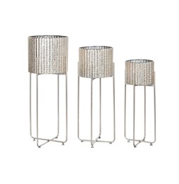 Sedia da Sala da Pranzo DKD Home Decor Grigio chiaro 56 x 58 x 78 cm 60 x 55 x 78 cm