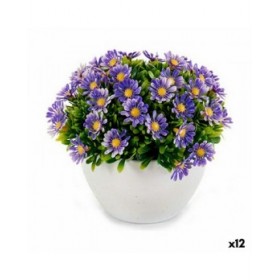 Pianta Decorativa Ibergarden S17-L048 Plastica Margarita 14 x 13 x 14 cm (12 Unità)