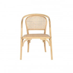 Sedia da Sala da Pranzo DKD Home Decor Naturale 53 x 54 x 80 cm