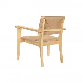 Sedia da Sala da Pranzo DKD Home Decor 67 x 47 x 84 cm 83 x 62 x 84 cm Naturale