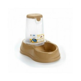 Ciotola per cani Stefanplast Beige Plastica 1,5 L 18,5 x 22,5 x 29 cm (8 Unità)