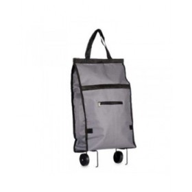 Carrello Pieghevole Con ruote 32 x 15 x 63 cm Grigio (6 Unità)