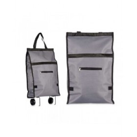 Carrello Pieghevole Con ruote 32 x 15 x 63 cm Grigio (6 Unità)