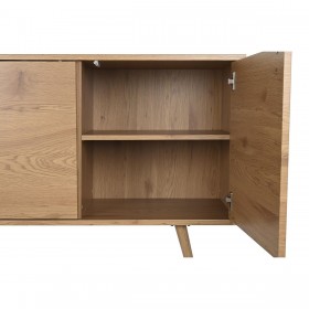 Credenza DKD Home Decor Naturale Metallo Legno MDF 160 x 45 x 75 cm
