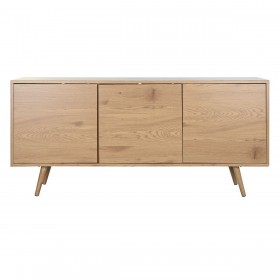 Credenza DKD Home Decor Naturale Metallo Legno MDF 160 x 45 x 75 cm