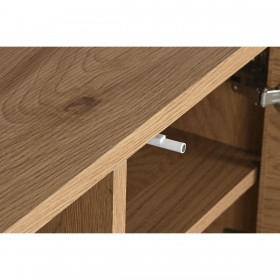 Mobile TV DKD Home Decor Naturale Metallo Legno MDF 120 x 40 x 57 cm