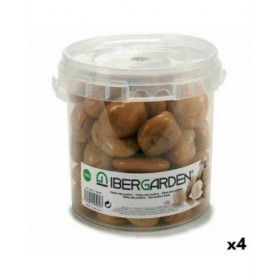 Pietre Decorative Ibergarden 3BRG Marrone Grande 3 Kg (4 Unità)