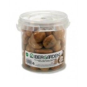 Pietre Decorative Ibergarden 3BRG Marrone Grande 3 Kg (4 Unità)