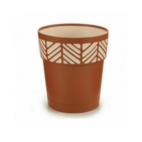 Vaso Autoirrigante Stefanplast Orfeo Terracotta Plastica 15 x 15 x 15 cm (12 Unità)