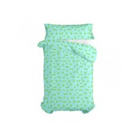 Set di copripiumino HappyFriday Mr Fox Grandma  Multicolore Singolo 2 Pezzi