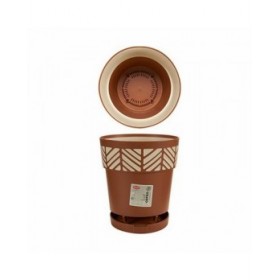 Vaso Autoirrigante Stefanplast Orfeo Terracotta Plastica 19 x 19 x 19 cm (12 Unità)