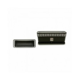 Vaso rettangolare da Balcone Stefanplast Orfeo Antracite Plastica 18 x 17 x 49,5 cm (12 Unità)