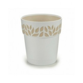 Vaso Autoirrigante Stefanplast Cloe Bianco Plastica 15 x 15 x 15 cm (12 Unità)
