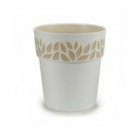 Vaso Autoirrigante Stefanplast Cloe Bianco Plastica 29 x 29 x 29 cm (6 Unità)