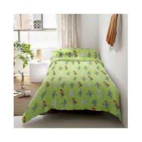 Set di copripiumino HappyFriday Mr Fox Knight  Multicolore Singolo 2 Pezzi