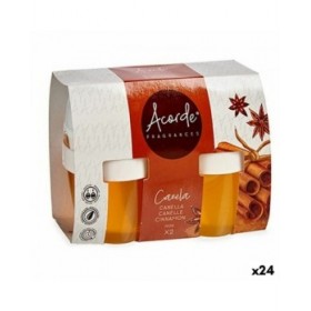 Set Deodorante per Ambienti Acorde 1165-CANELA Cannella Gel (24 Unità)