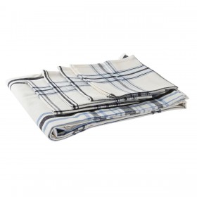 Tovaglia e tovaglioli DKD Home Decor 150 x 150 x 0,5 cm Nero Beige Azzurro Bianco