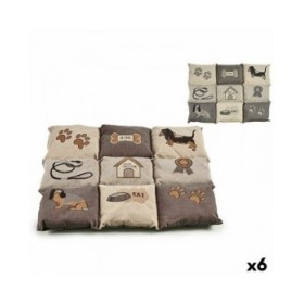 Cuscino Animali Domestici 56 x 7,5 x 80 cm (6 Unità)