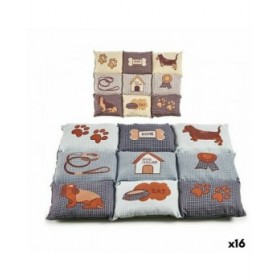 Cuscino Animali Domestici 59 x 10 x 79 cm (16 Unità)