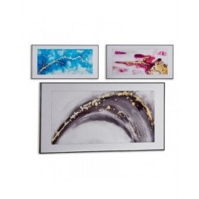 Tela Astratto 61,5 x 3 x 121 cm (3 Unità)