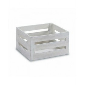 Scatola Decorativa Bianco Legno 16 x 8 x 11 cm (60 Unità)