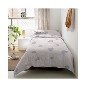 Set di copripiumino HappyFriday Happynois Neighbourhood Multicolore Singolo 2 Pezzi
