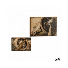 Tela Aereo 90 x 3 x 60 cm (4 Unità)
