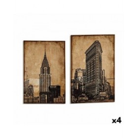 Tela New York 90 x 3 x 60 cm (4 Unità)