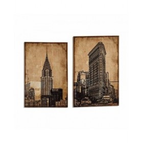 Tela New York 90 x 3 x 60 cm (4 Unità)