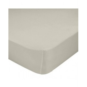 Lenzuolo con angoli aderenti HappyFriday Basic Beige 90 x 200 x 32 cm