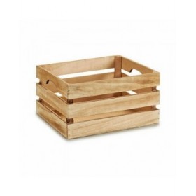 Scatola Decorativa Marrone Legno 31 x 16 x 21 cm (18 Unità)