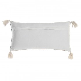 Cuscino DKD Home Decor 60 x 10 x 30 cm Beige Azzurro Arabo Frange