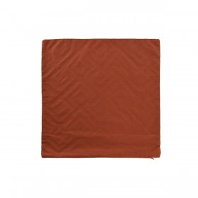 Fodera per cuscino DKD Home Decor Terracotta Geometrico 50 x 1 x 50 cm